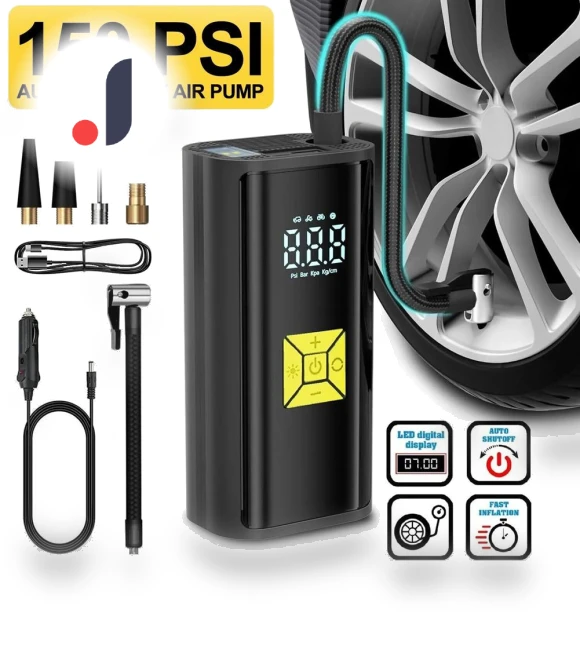 Portable Car Air Pump — Inflation Devices, GYROBALL