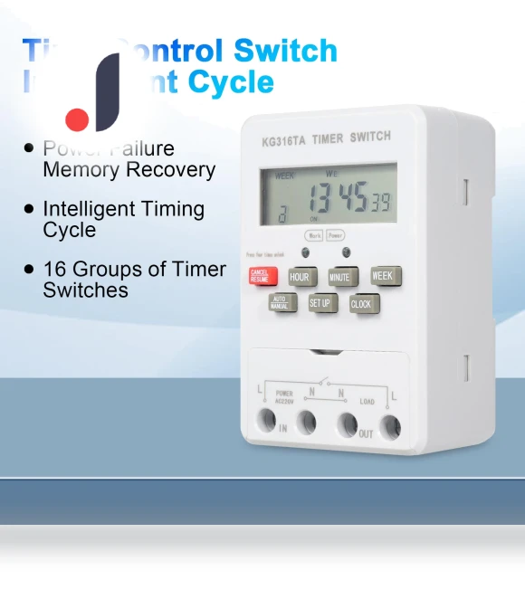 Programmable Electronic Timer Relay Controller — Timers, Seahorse Home