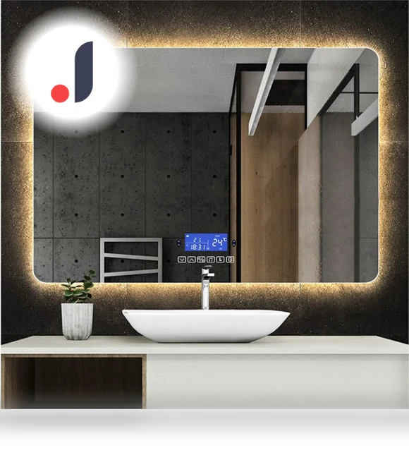 Rectangular Bluetooth Smart Makeup Mirror — Makeup, Vinde Home