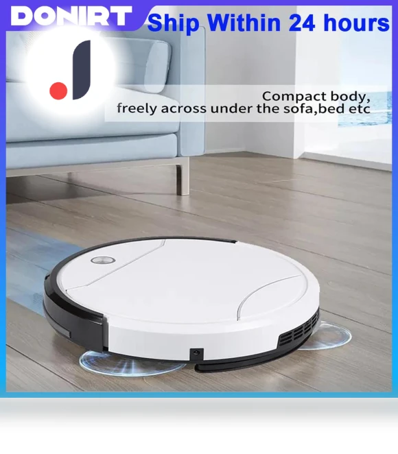 Robot Vacuum with Auto-Charging and Aspiration — Smart Cleaning Robots, Super Star Mall