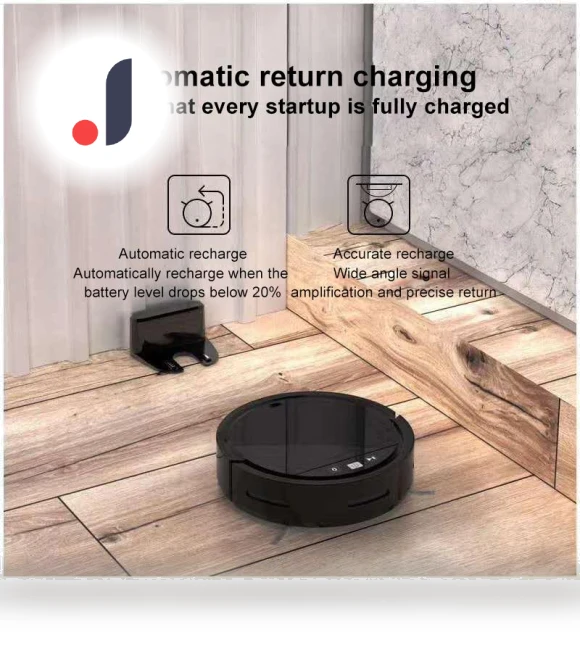 Robot Vacuum with Auto Recharge — Smart Cleaning Robots, Super Star Mall
