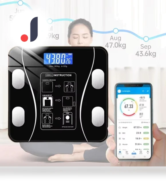 Smart Bluetooth Body Fat Scale — Weight Management Tools, Stone Home