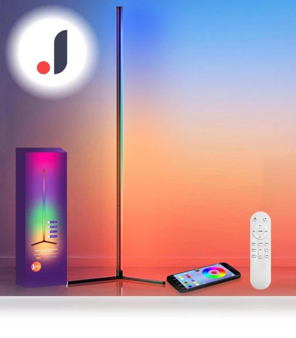 Smart Corner LED RGB Light Fixture — LED Strips, GYROBALL
