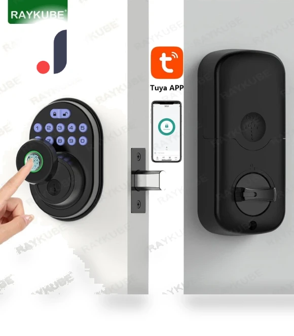 Smart Deadbolt Lock with Fingerprint — Smart Home Security, Super Dream Home