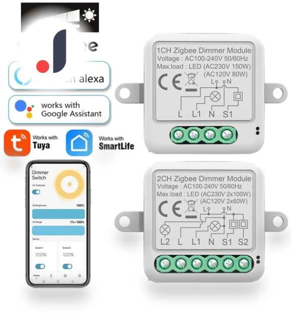 Smart Dimmer Module — Smart Home Modules, Super Dream Home