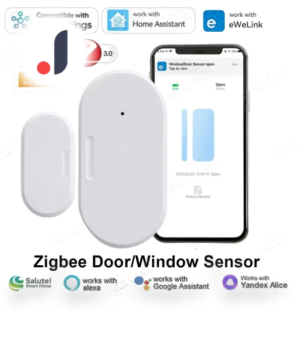 Smart Door and Window Sensor — Smart Home Security, Super Dream Home