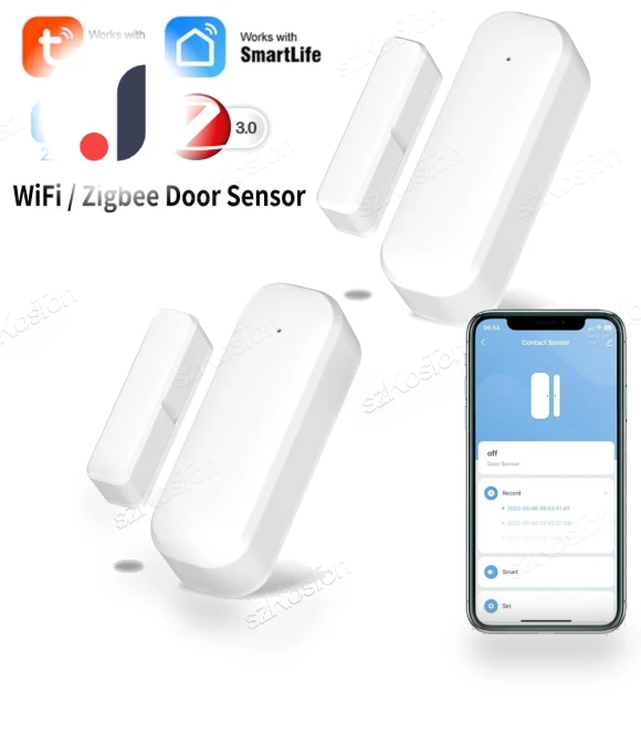 Smart Door Window Sensor — Smart Home Security, Super Dream Home