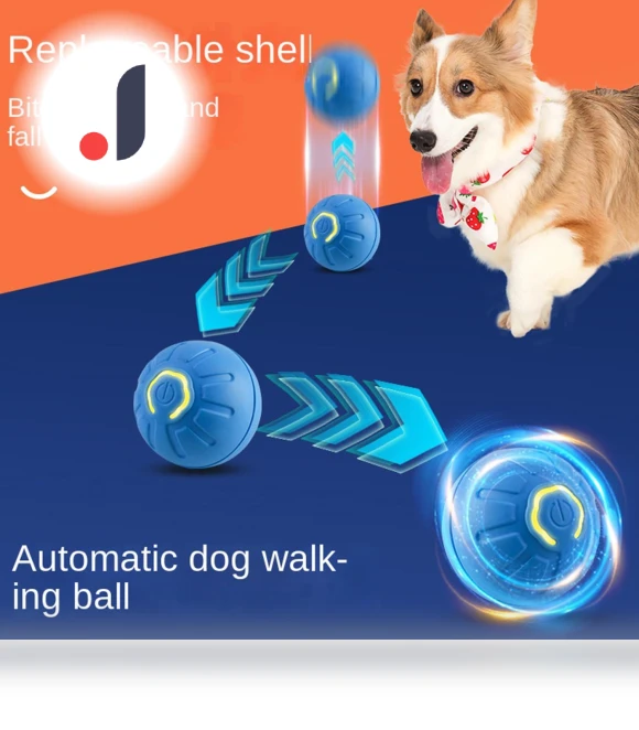 Smart Interactive Bouncing Ball for Pets — Balls, GYROBALL