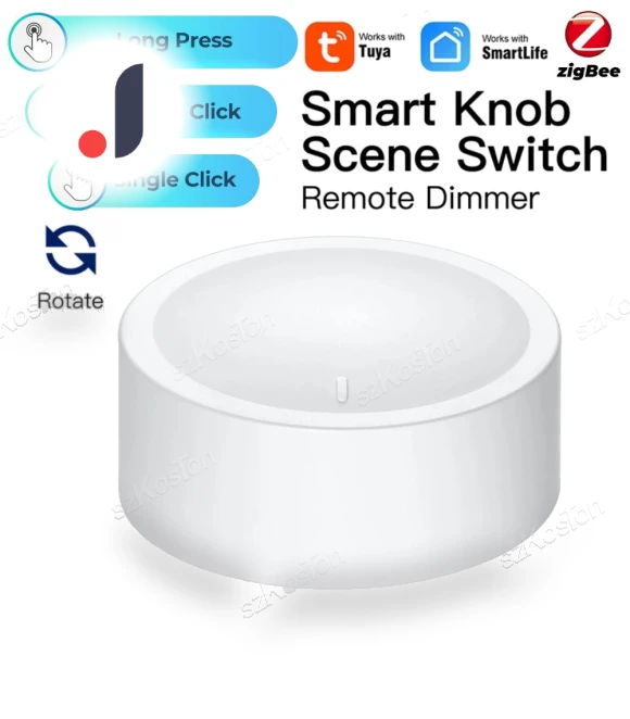 Smart Knob Switch — Dimmer Switches, Tuya