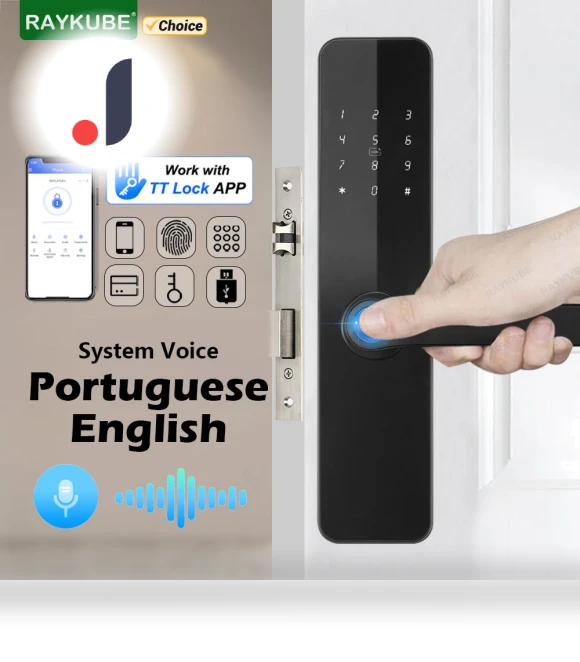 Smart Lock with Fingerprint — Smart Home Security, Super Dream Home