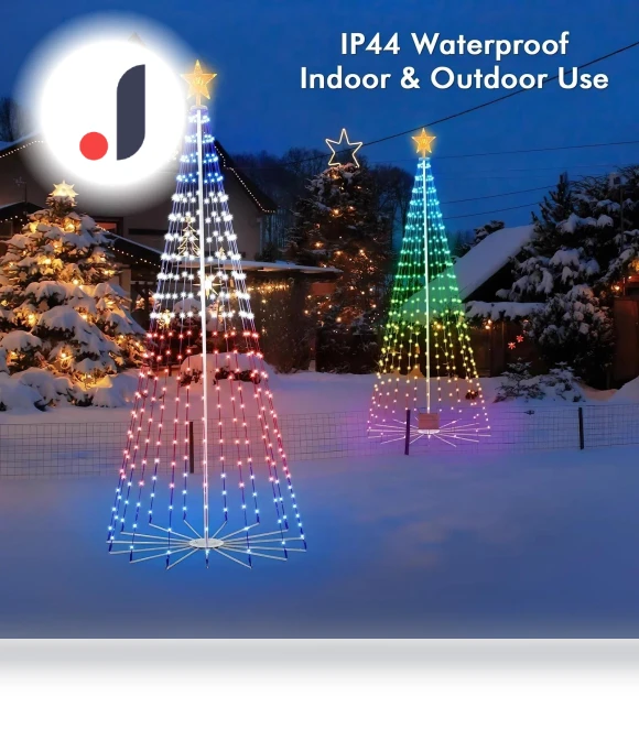 Smart RGB Christmas Tree Lights — Lighted Displays, AE Selection