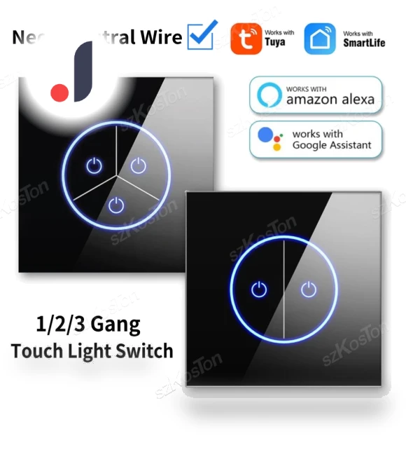 Smart Switch 1/2/3 Gang — Dimmer Switches, Super Dream Home