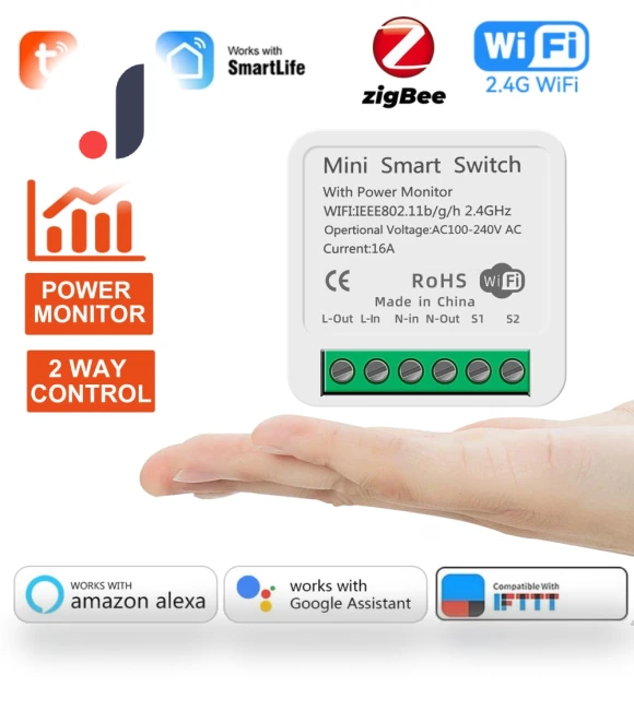 Smart Switch Module — Smart Home Hubs & Controllers, Super Dream Home