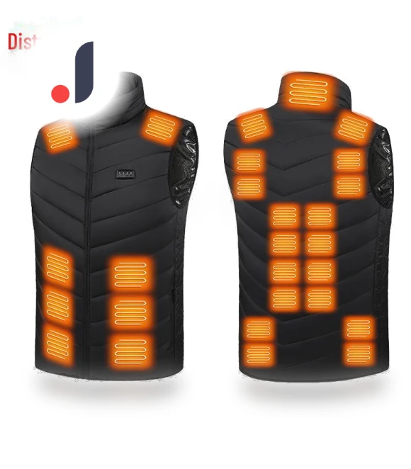 Smart Temperature Control Heated Vest — Men's Vests, Top Men Wardrobe
