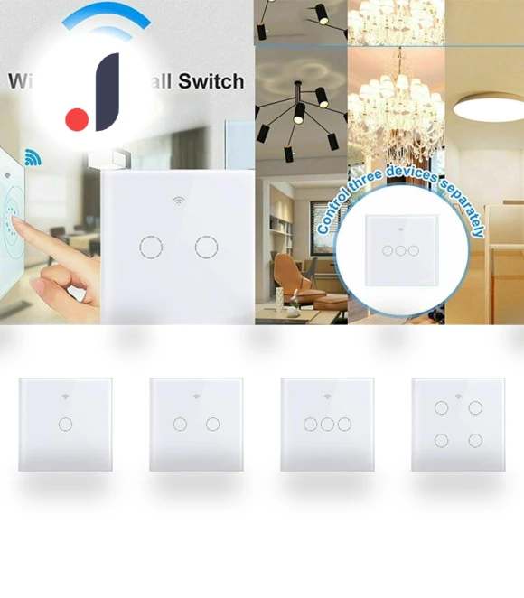 Smart Touch Switch Wi-Fi — Dimmer Switches, Simplistic Living Home