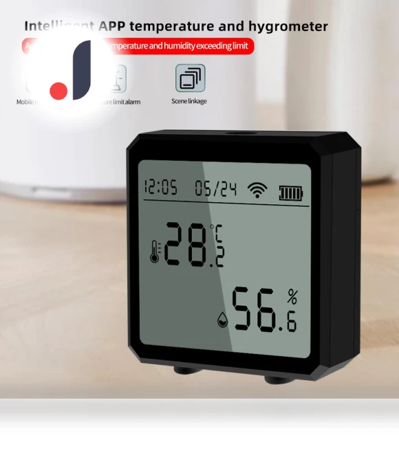Smart WiFi Temperature and Humidity Sensor — Home Climate Control, Vinde Home