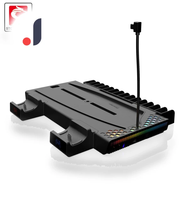 Stand and Cooling Station with RGB LED Controller — Accessories, Super Dream Home