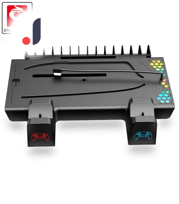 Stand and Cooling Station with RGB LED Controller — Accessories, Super Dream Home