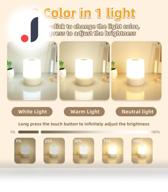 Touch LED Night Light — Night Lights, AE Selection