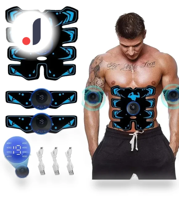 USB Rechargeable EMS ABS Arm 3-in-1 Trainer — Muscle Stimulators, Super Dream Home