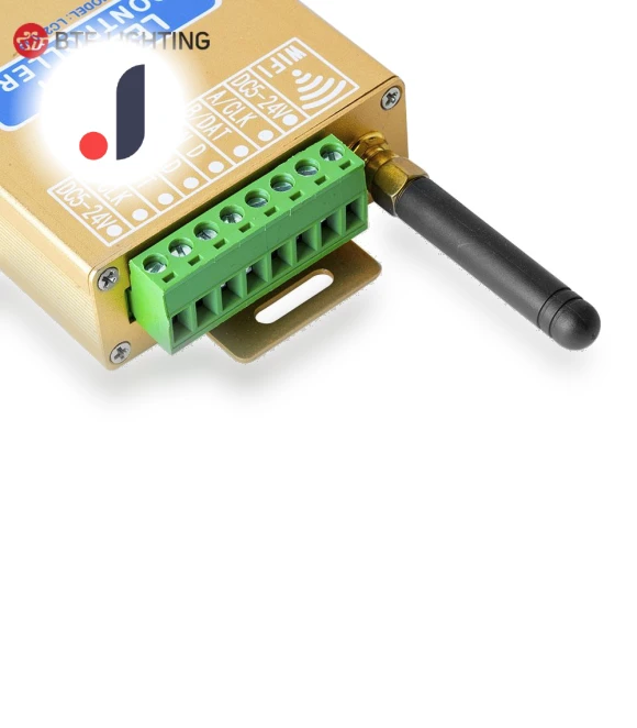 Wi-Fi Music Controller with Microphone for Digital Pixel Panel Screen Light Strip — LED Strips, AE Selection