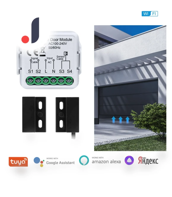 WiFi Garage Door Opener Controller — Smart Home Modules, Super Dream Home