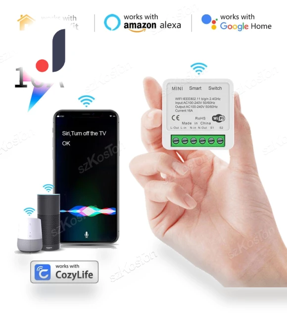WiFi Smart Switch for HomeKit — Smart Home Hubs & Controllers, Super Dream Home