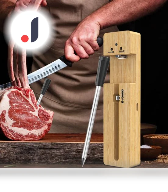 Wireless Meat Thermometer — Grill Thermometers, Practical Household