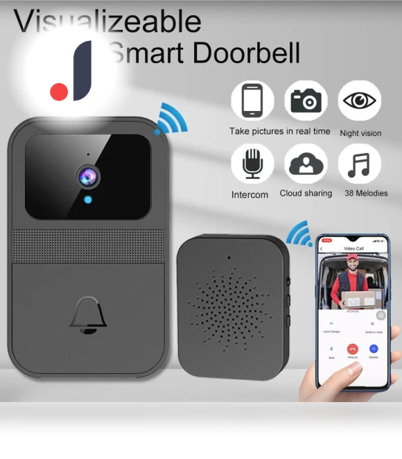 Wireless Video Doorbell — Smart Home Security, Vinde Home