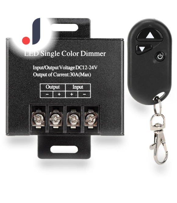 30A 720W 3-Button RF Dimmer with Wireless Remote Control — Light Dimmers, GoolRC