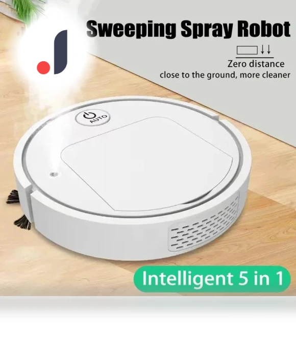 5-in-1 Sweeping Robot — Smart Cleaning Robots, Good Figure