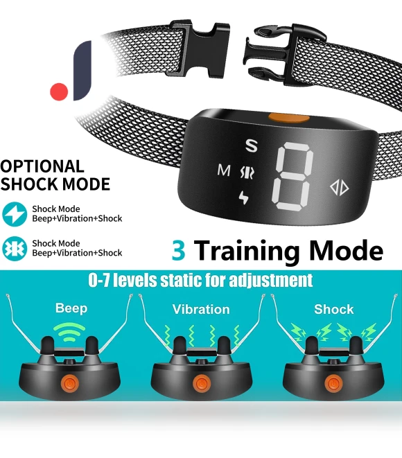 Anti-Bark Collar for Medium and Large Dogs — Anti-Bark Training Devices, Seahorse Home