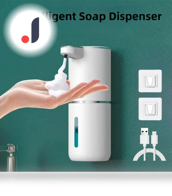 Automatic Touchless Wall-Mounted Foam Soap Dispenser — Care Dispensers, DC-HOME Textile