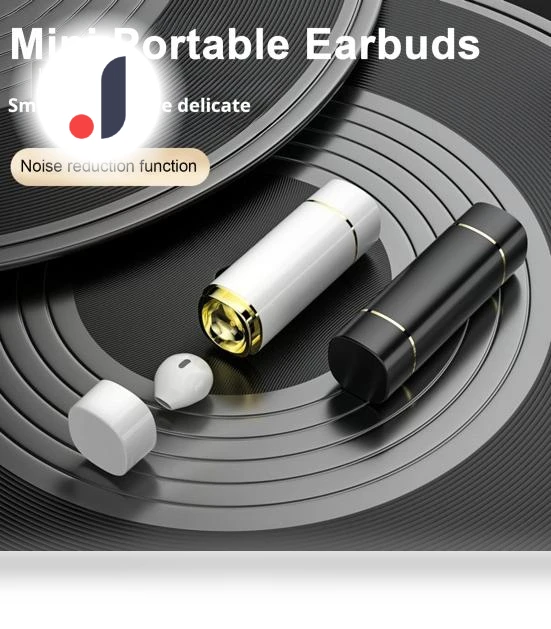 Bluetooth Wireless Earbuds with Charging Case — In-Ear Headphones, Enjoy Smart Home