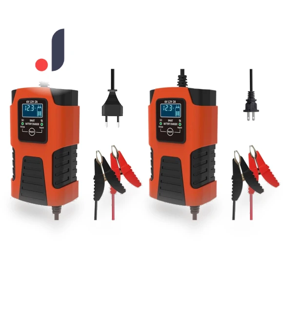 Digital Car Battery Charger with LCD Display — Battery Chargers, Simplistic Living Home