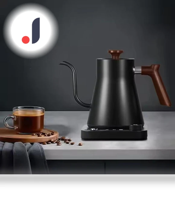 Electric Kettle with Temperature Control — Kettles & Tea Machines, Vinde Home