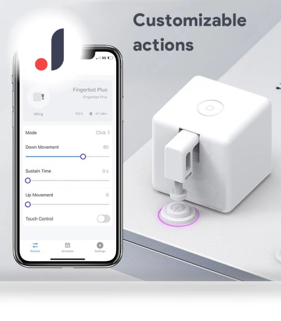 Fingerbot Plus Robot Button Pusher Switch Bot — Smart Home Hubs & Controllers, Home Of Auto Parts