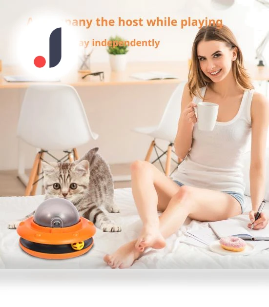 Interactive UFO Pet Feeder Puzzle — Slow Feed, Love Pet House