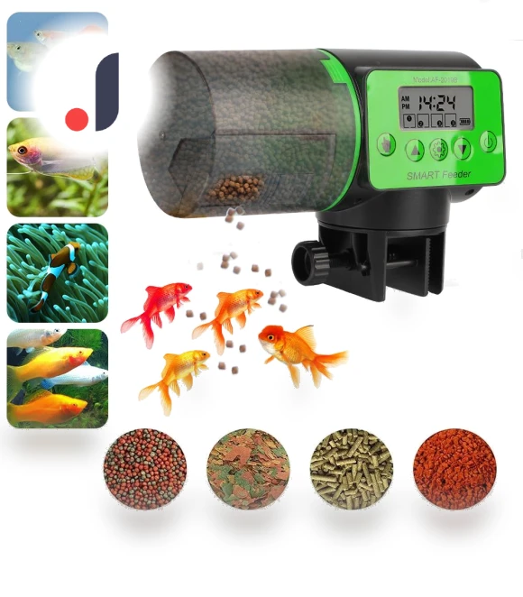 LCD Display Fish Feeder — Feeders, JOHO - CarGear