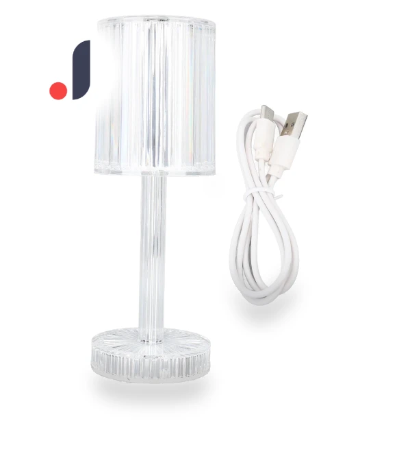 LED Desk Lamp with Crystals — Desk & Table Lighting, GoolRC