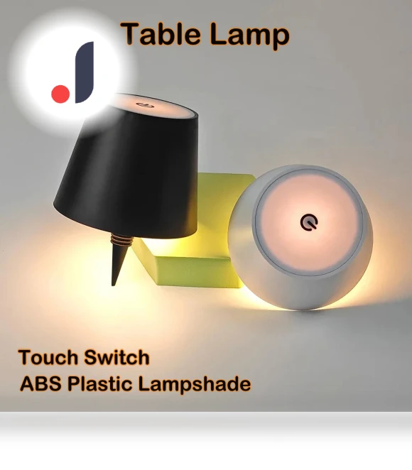 LED Desk Lamp with USB Charging — Desk & Table Lighting, JOHO - CarGear