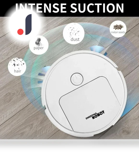 Mini Smart Sweeping Robot Vacuum 3-in-1 — Smart Cleaning Robots, Good Figure