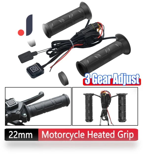 Motorcycle Handlebar Grip with Smart Temperature Control — Grips, Simplistic Living Home