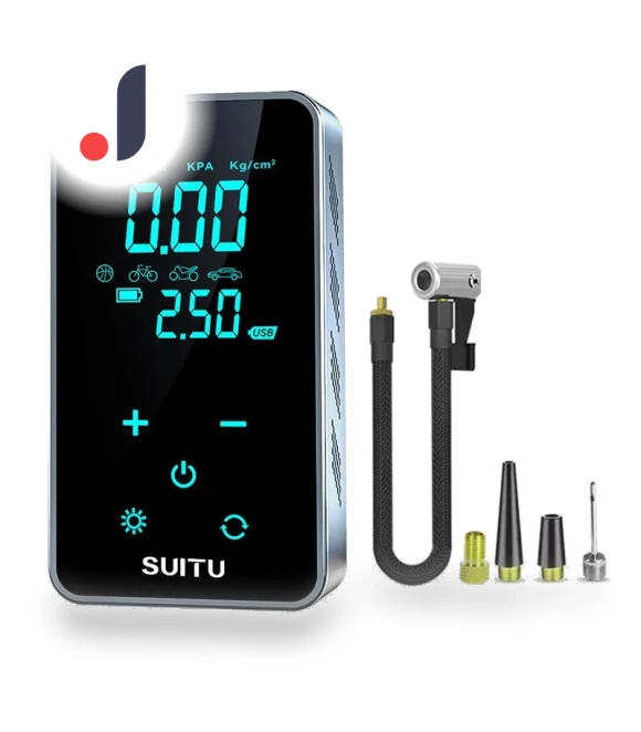 Portable Digital Touch Air Compressor — Tire Inflation Solutions, Homeware Essentials