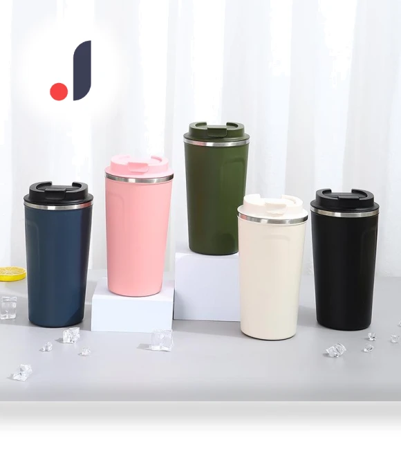 Portable Smart Temperature Measuring Thermos Cup — Beverage Warmers, Indoor Furniture