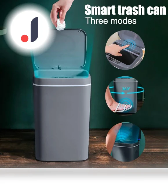 Smart Automatic Sensor Trash Can — Waste Baskets, DC-HOME-4