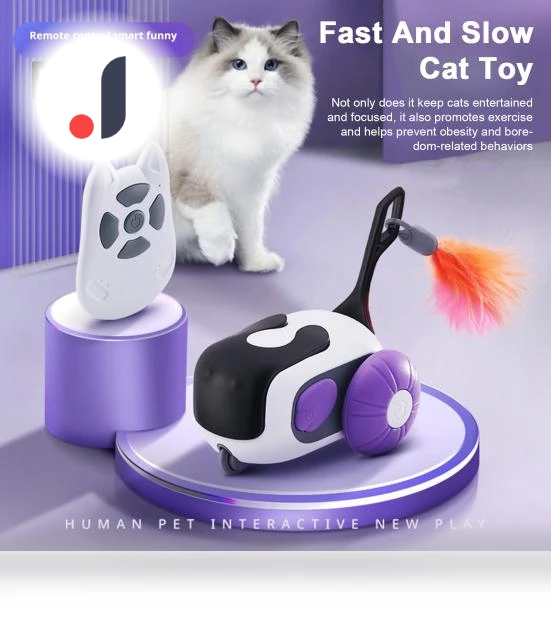 Smart Electric Toy for Cats — Interactive Animal Companions, Kitty Cat House