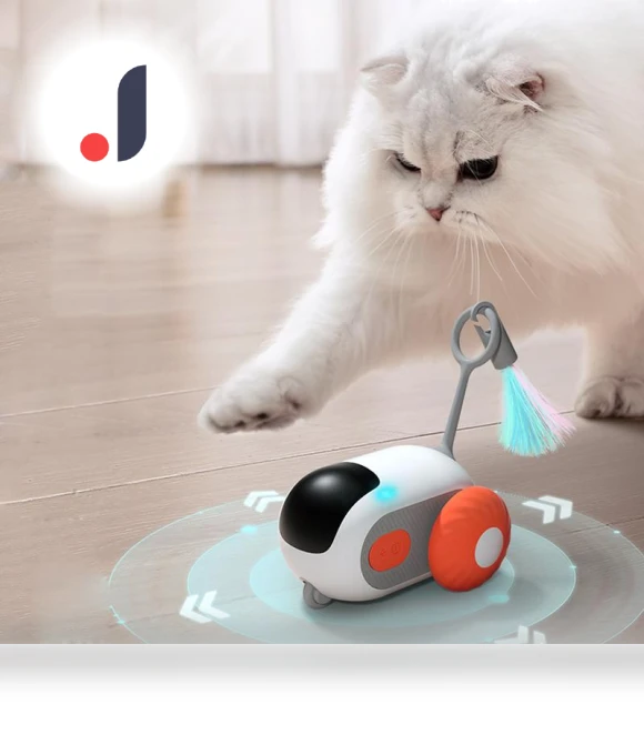 Smart Running Car Remote Control Electric Cat Toy — Cat Playthings, Seahorse Home