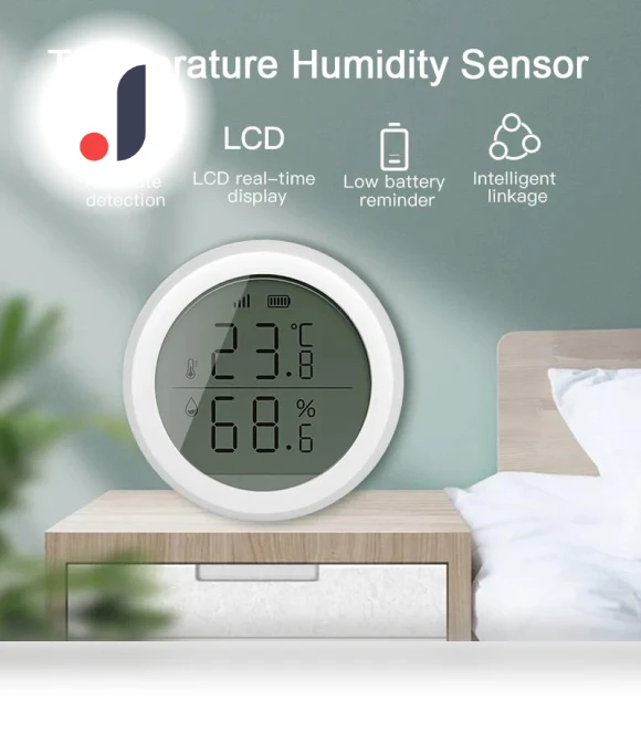 Smart Temperature and Humidity Sensor — Home Climate Control, Tuya