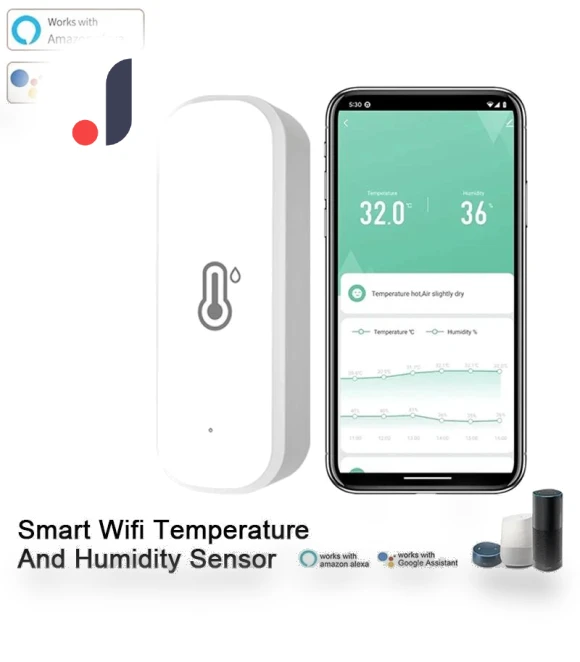 Smart Temperature and Humidity Sensor — Home Climate Control, Good Household Items
